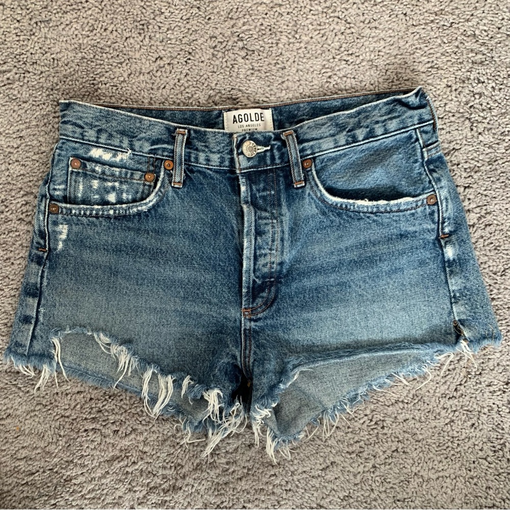 AGOLDE denim shorts